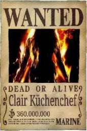 Clair's Wanted Poster