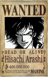 Hisachi's Wanted Poster