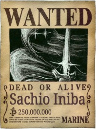 Sachio's Wasnted Poster